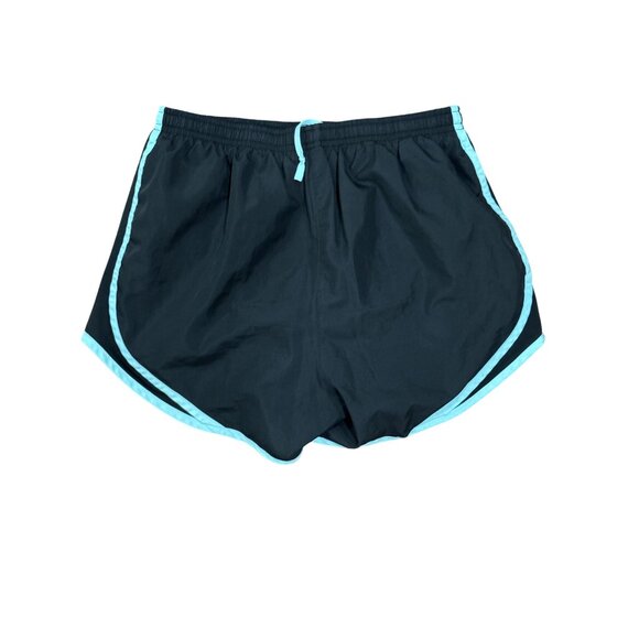 Nike Dri-Fit Athletic Shorts Women’s Size S Black Blue Lined Mesh Sides Running - Picture 5 of 8